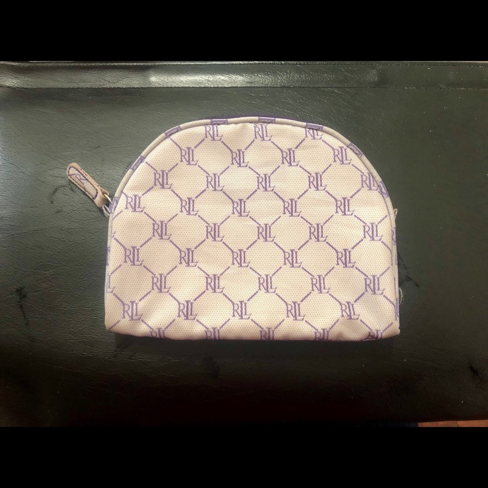 Lauren Ralph Lauren purple cosmetic Bag